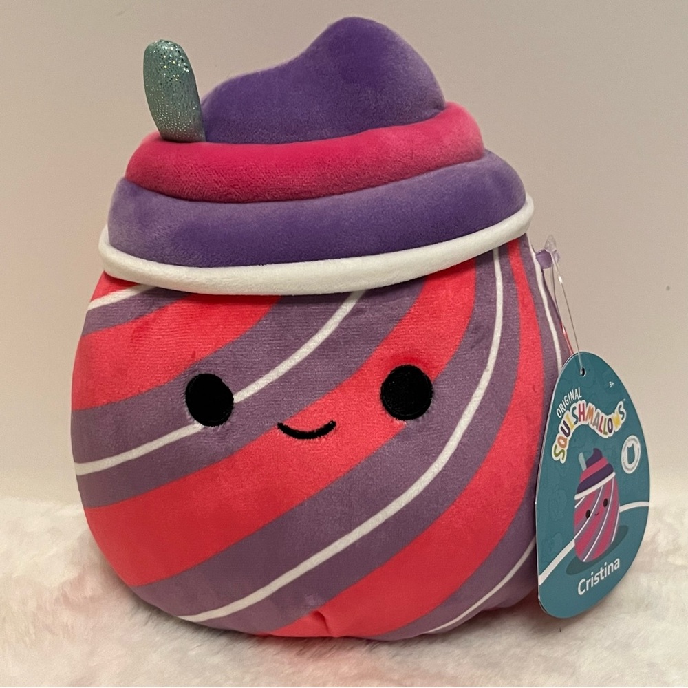 Squishmallow Cristina Slushie 🥤, 7” New